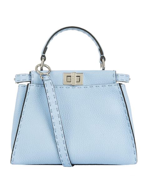 fendi peekaboo mini shoulder bag|fendi peek a boo bag.